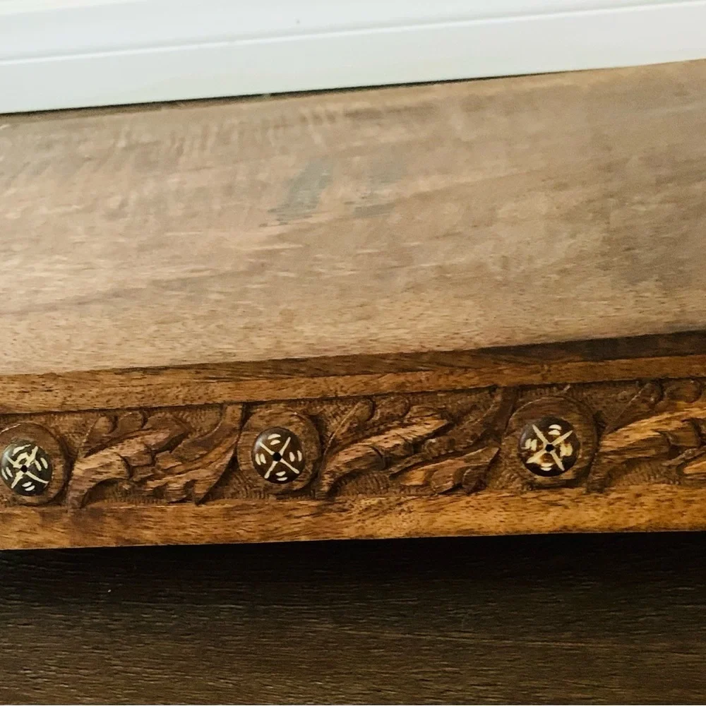 Handcrafted wooden tray